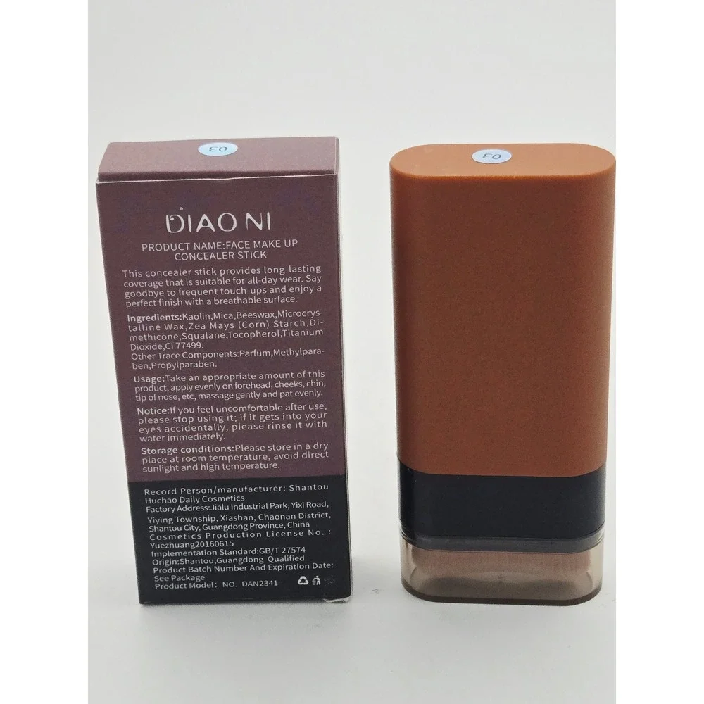 Diao Ni Face Make Up Concealer Stick Shade 03 Cover Blemishes Contouring 20g